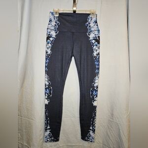 ALO Yoga High-Waist Airbrush In Dark Crystal Sky Blue - Size M